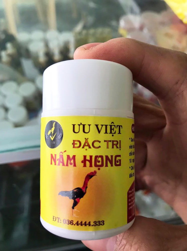 thuốc nấm họng gà Ưu Việt